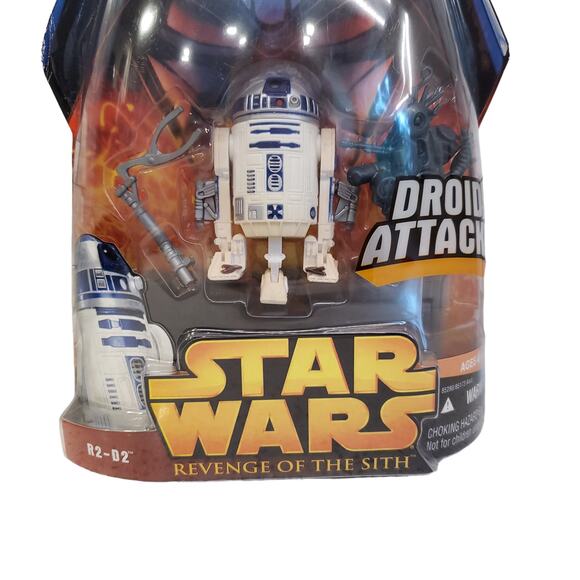 STAR WARS Revenge of the Sith R2-D2 Droid Attack 2005 NEW ROTS - Picture 4 of 12